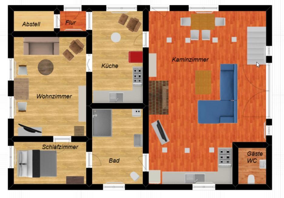 Ferienwohnung Gartenblick ヴェスターシュテーデ エクステリア 写真